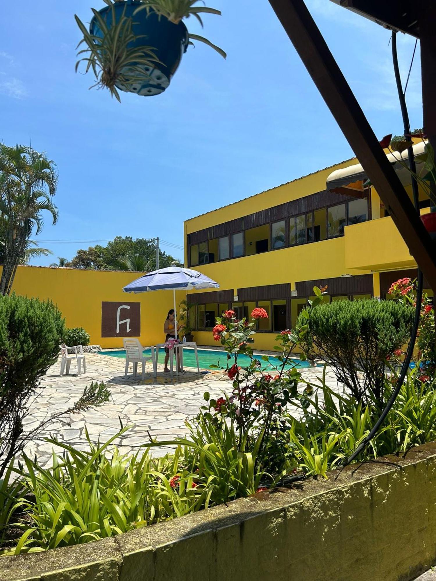 Pousada E Restaurante Frente Mar H Guaruja Guarujá Exterior foto