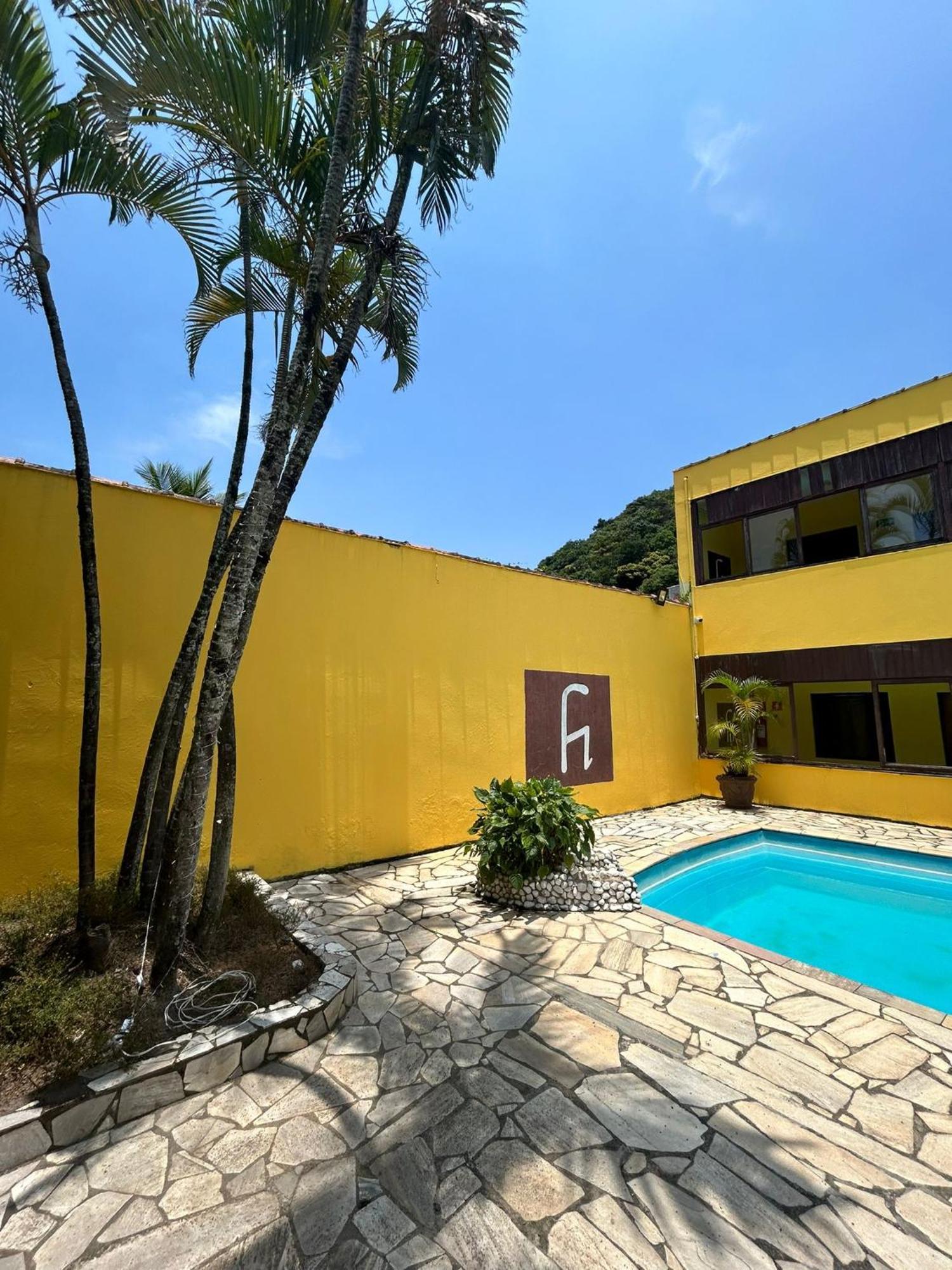 Pousada E Restaurante Frente Mar H Guaruja Guarujá Exterior foto