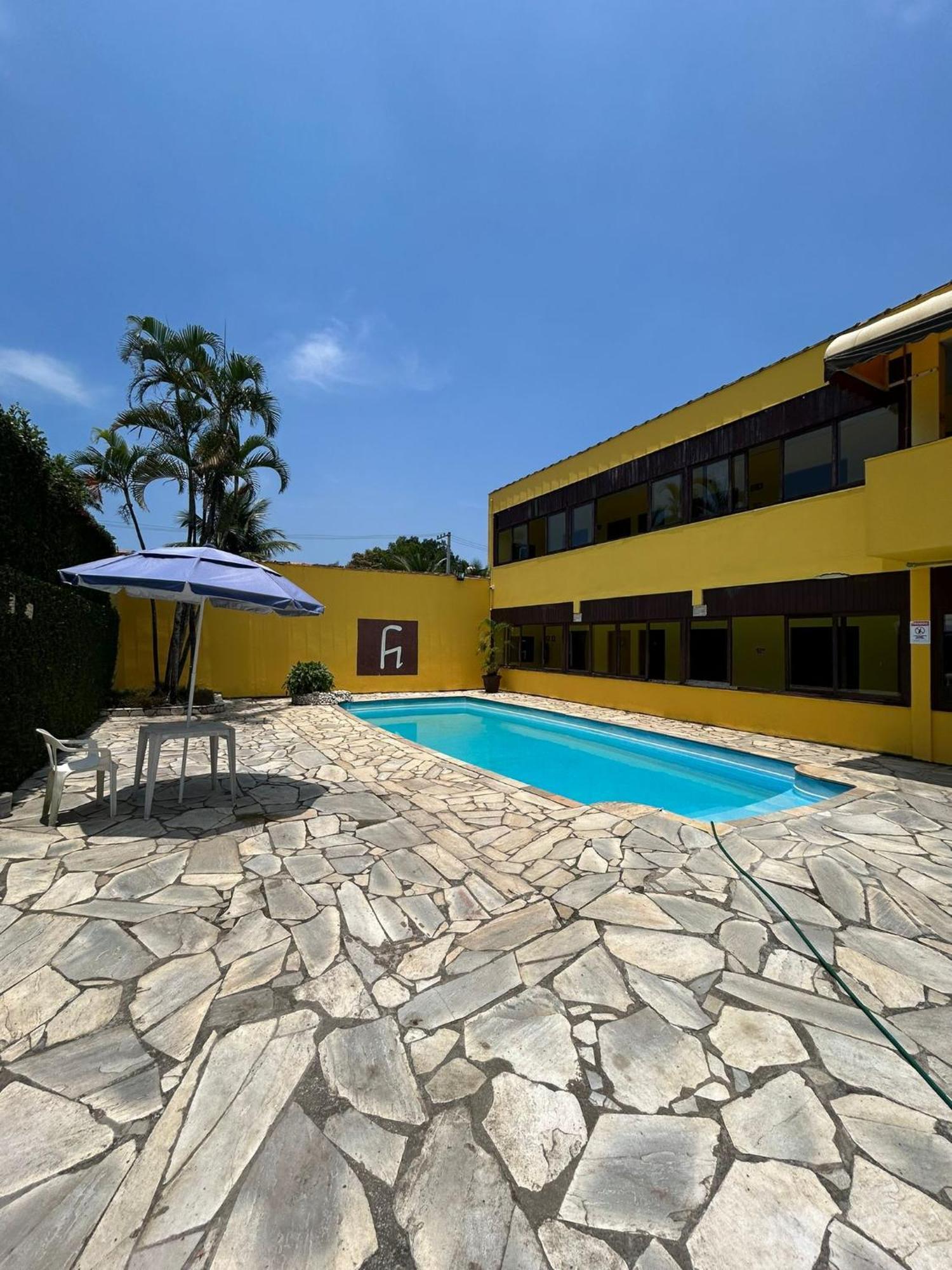 Pousada E Restaurante Frente Mar H Guaruja Guarujá Exterior foto
