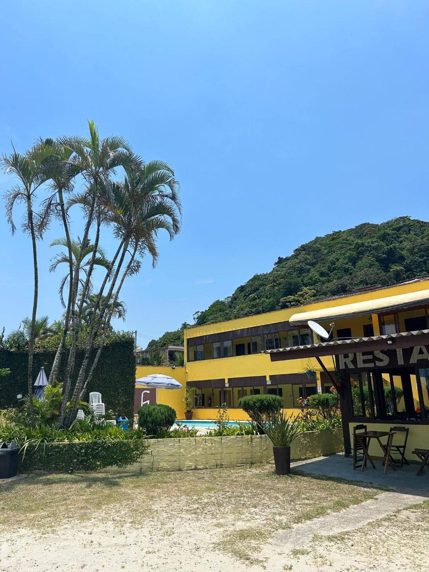 Pousada E Restaurante Frente Mar H Guaruja Guarujá Exterior foto