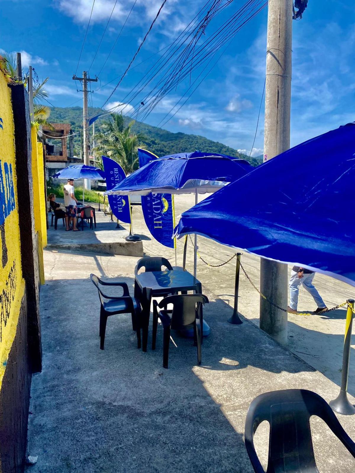 Pousada E Restaurante Frente Mar H Guaruja Guarujá Exterior foto